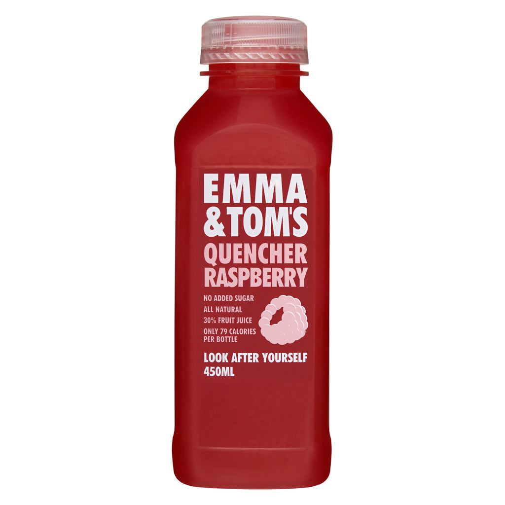 Raspberry Quencher 450ml x 10 Emma and Tom's