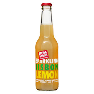 emma & Tom's sparkling juice water lisbon lemon