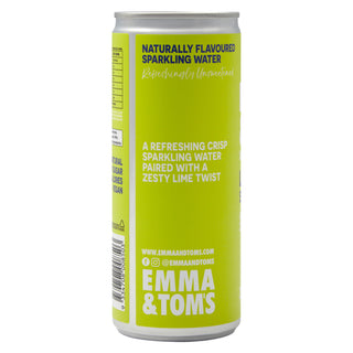 Lime Sparkling Water 250ml x 12