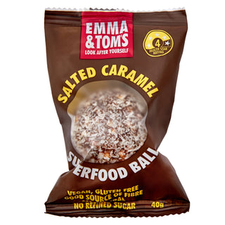 Emma & Tom's salted caramel superfood ball bliss ball protein ball